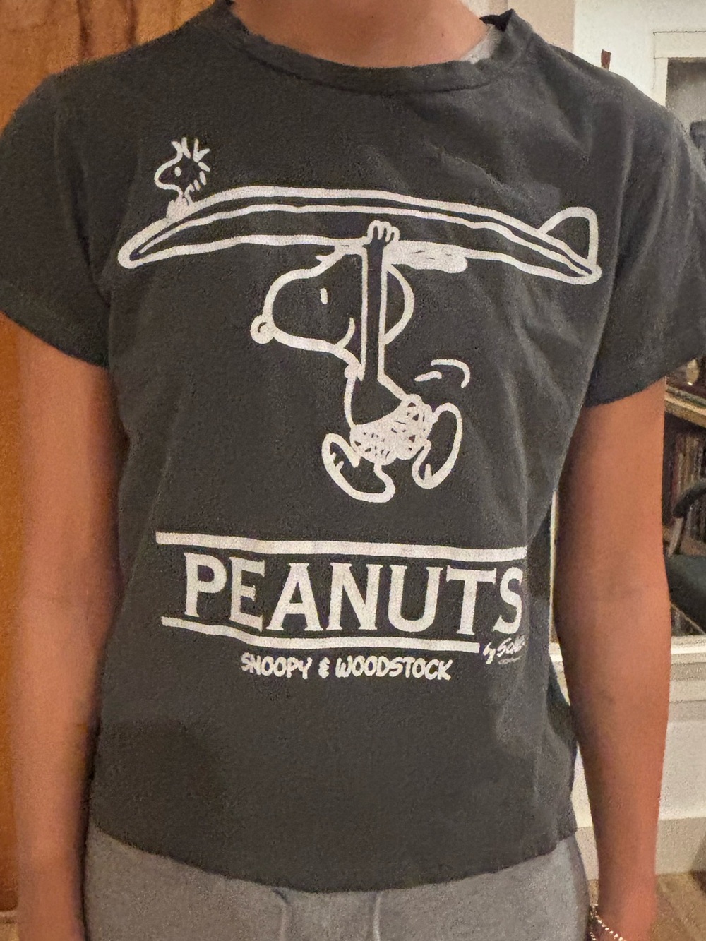 NWT People of Leisure Peanuts collab tee
